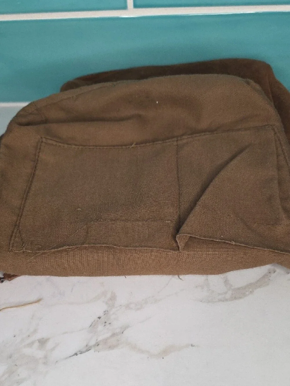 Minnetonka Fringed Suede Crossbody Bag in Brown
